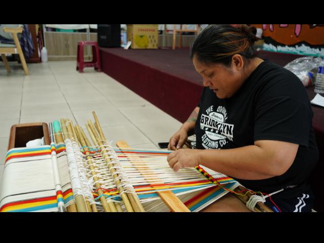 布農族傳統地機織布習藝應用班-第四階課程圖片3810