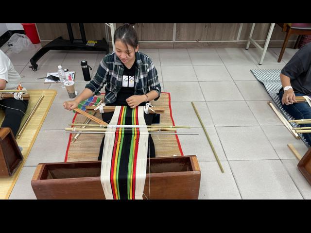 布農族傳統地機織布習藝應用班-第四階課程圖片3809