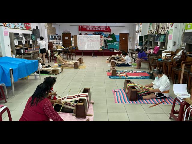 布農族傳統地機織布習藝應用班-第四階課程圖片3815