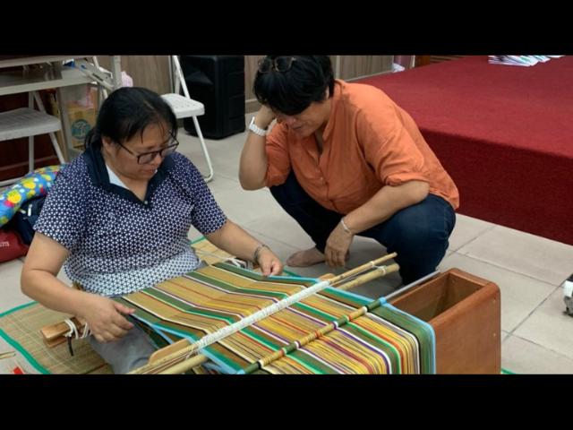 布農族傳統地機織布習藝應用班-第四階課程圖片3822
