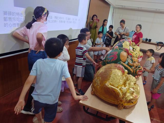 [教育推廣活動]「原住民的傳統智慧與永續生活工作坊｜平埔社的獅頭面具」圖片6996