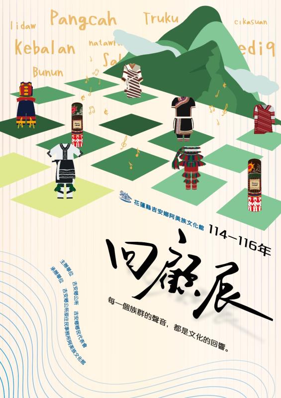 【展覽】吉安鄉阿美族文化館年度回顧常設展