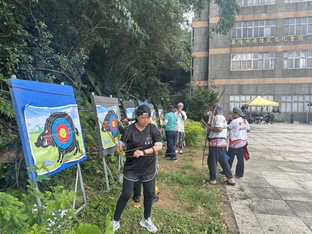 基隆市原住民文化會館原民射箭比賽圖片8998