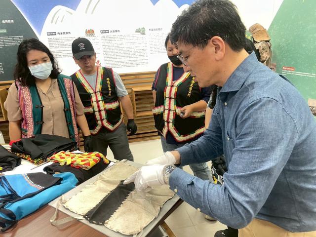 114年度-「藏在時光裡的文物」原住民族文物典藏維護實作課程圖片9260
