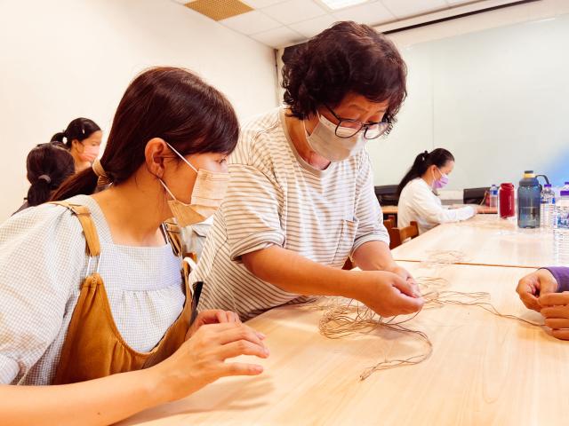 《織．續》主題系列活動-環保編織麻繩提袋圖片9492