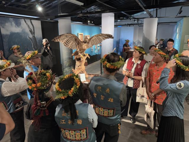  展覽開幕啦！一起來三地門文化館，看見熊鷹羽毛的故事圖片10223