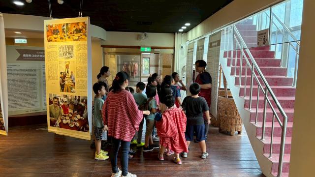 原民傳統紙編體驗活動暨和平島教會課後輔導班參訪圖片10692