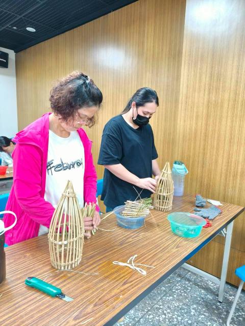 114年賽夏族傳統竹編漁簍編織技藝研習圖片10729