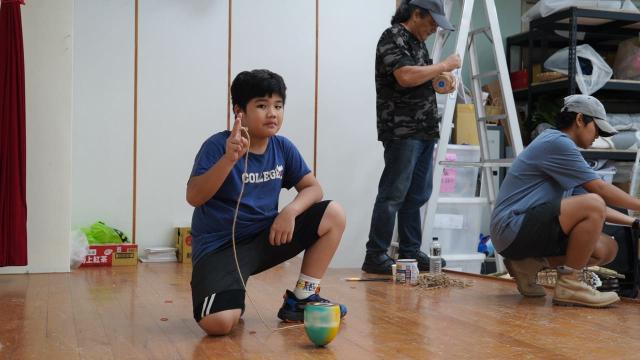 114年度花蓮縣萬榮鄉公所工藝研習推廣課程-布農族童玩工藝研習班-baisulun陀螺製作圖片10954