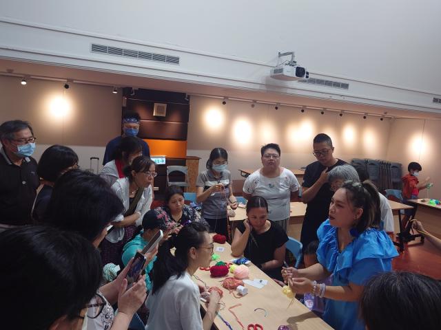 【家的編織記憶 系列活動】阿美族毛球 Bon Bon 吊飾體驗圖片11401