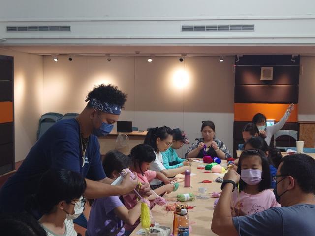 【家的編織記憶 系列活動】阿美族毛球 Bon Bon 吊飾體驗圖片11404