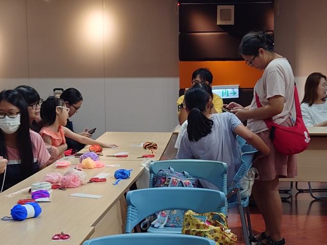 【家的編織記憶 系列活動】阿美族毛球 Bon Bon 吊飾體驗圖片11420