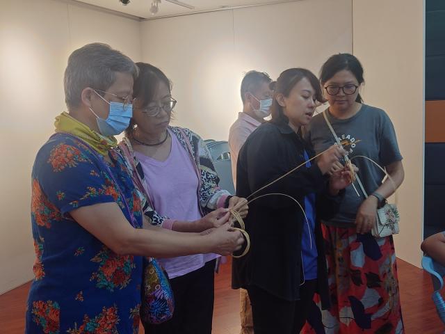 【家的編織記憶 系列活動】藤編工藝手作體驗圖片11439