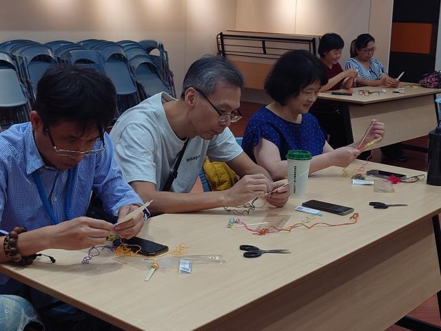 【家的編織記憶 系列活動】書籤編織體驗圖片11480