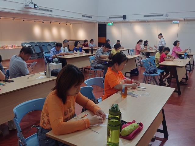 【家的編織記憶 系列活動】書籤編織體驗圖片11477