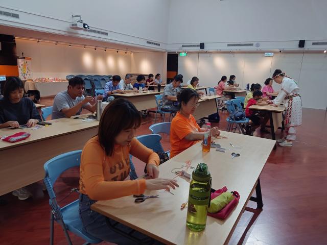 【家的編織記憶 系列活動】書籤編織體驗圖片11481