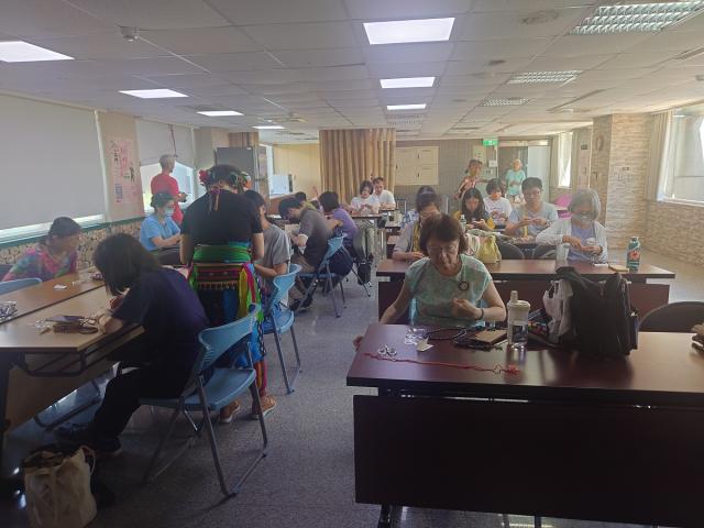 【家的編織記憶 系列活動】書籤編織體驗圖片11491