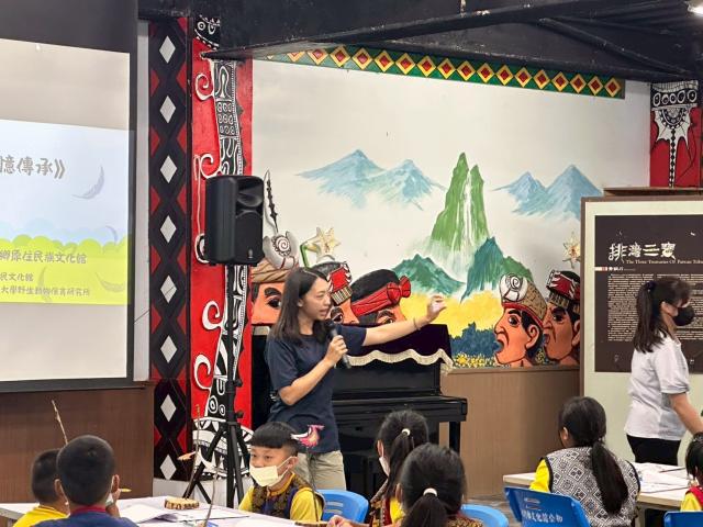 《山林守護者—熊鷹之羽的文化意象與部落記憶傳承特展》#文化推廣課程圖片11645