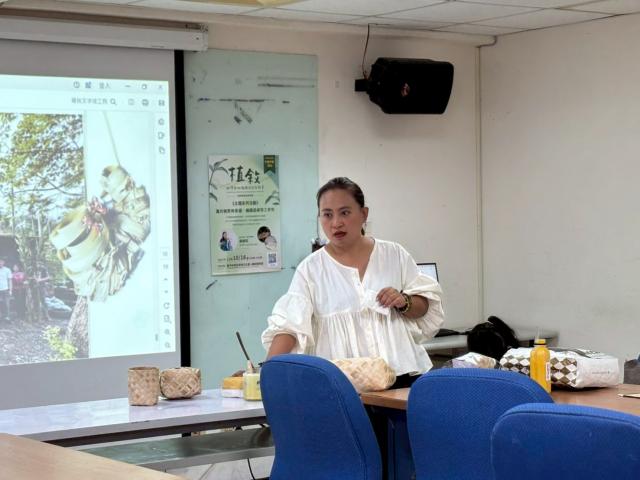 讓月桃常伴身邊：編織品保存工作坊圖片12224