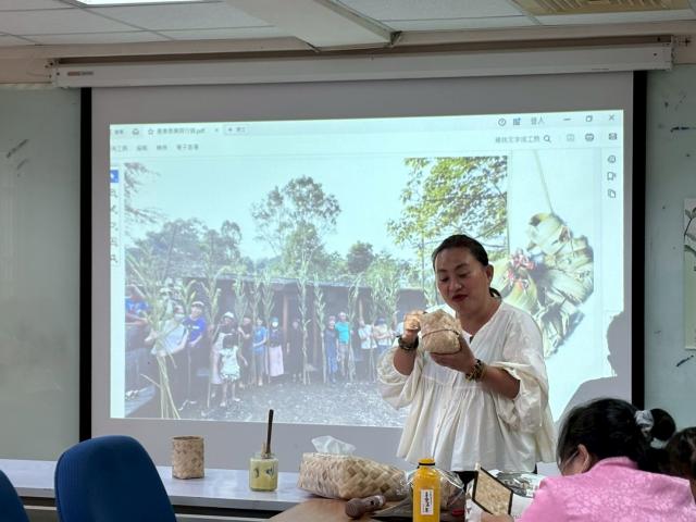 讓月桃常伴身邊：編織品保存工作坊圖片12231