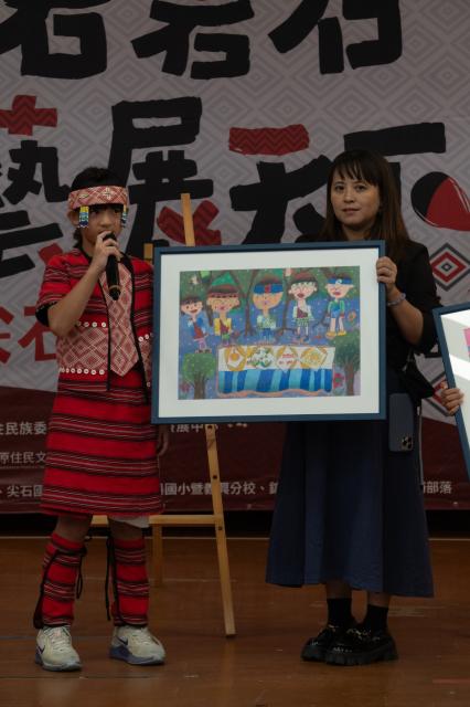 【尖若磐石-藝展天下】尖石鄉學生藝術創作特展圖片12508