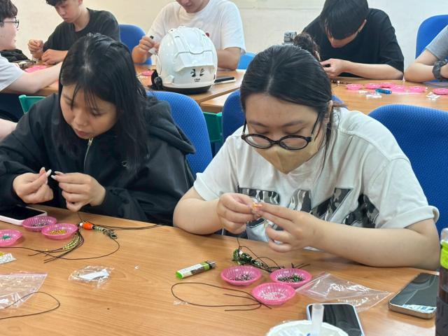琉璃掛飾工作坊-靜宜大學觀光系圖片14033