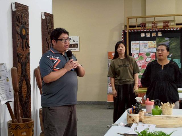 月桃編織手作體驗–月桃編織盒小盆栽圖片14173